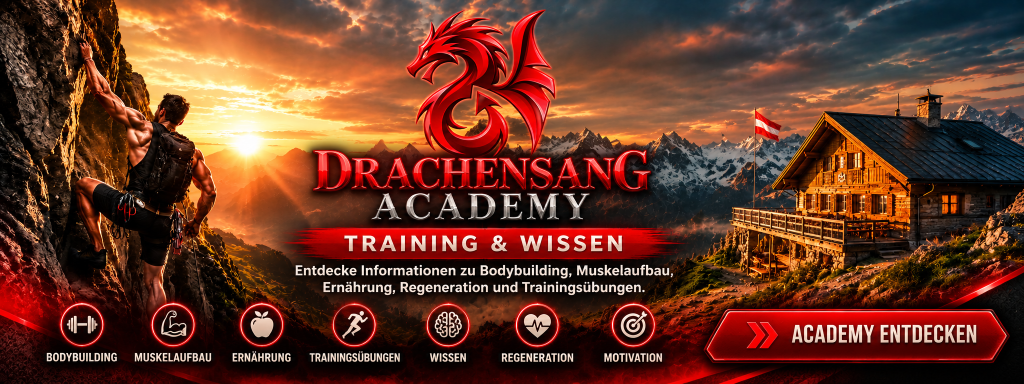 Drachensang Academy Österreich – Training und Wissen zu Bodybuilding, Muskelaufbau, Ernährung, Regeneration und Trainingsübungen